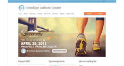 Desktop Screenshot of brooklynautismcenter.org